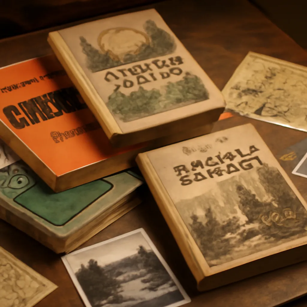 Livre ancien ouvert avec pages jaunies évoquant les récits sibériens et le Goulag
