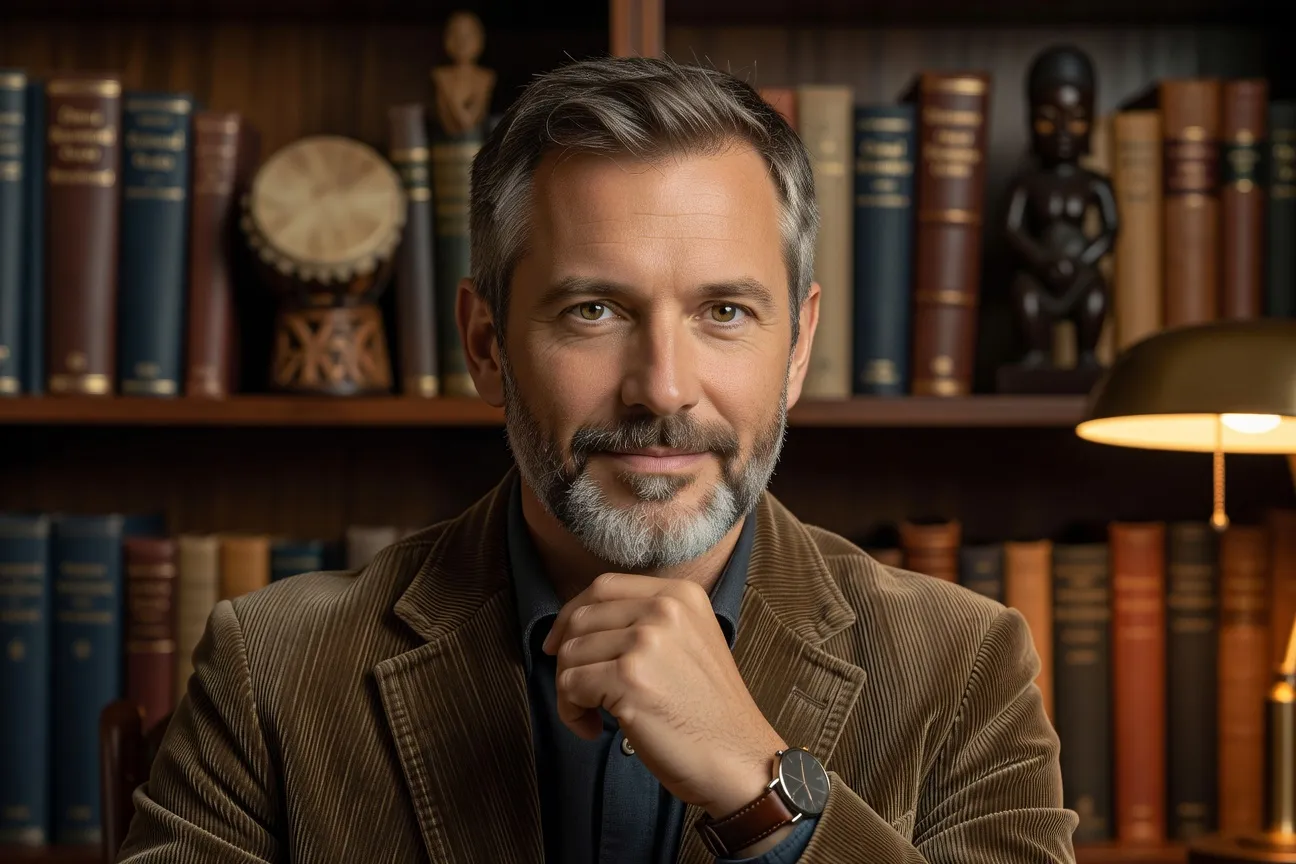 Portrait editorial d'Alexis Marchand, anthropologue specialise des peuples siberiens